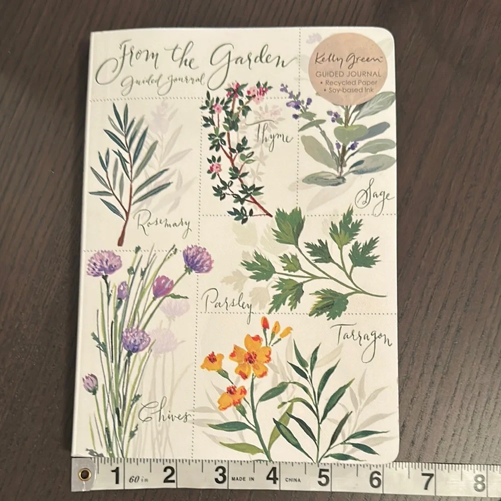 Kelly Green From the Garden Guided Journal